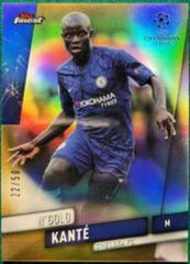 N'Golo Kante [Gold Refractor] Soccer Cards 2019 Finest UEFA Champions League Prices