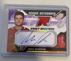 Mike Hardman [Spectrum] #MH Hockey Cards 2021 SPx Rookie Auto Jersey Prices