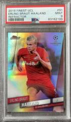 Erling Braut Haaland [Refractor] Soccer Cards 2019 Finest UEFA Champions League Prices