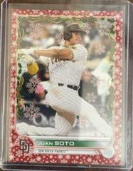 Juan Soto [Red] #HW55 Baseball Cards 2022 Topps Holiday Prices