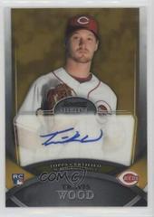 Travis Wood [Gold Refractor Autograph] Baseball Cards 2010 Bowman Sterling Prices