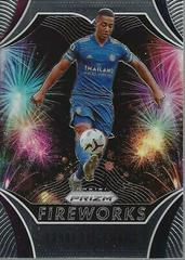Youri Tielemans #9 Soccer Cards 2020 Panini Prizm Premier League Fireworks Prices