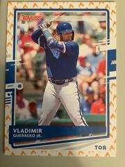Vladimir Guerrero Jr. [On Fire Emoji] Baseball Cards 2020 Panini Donruss Prices