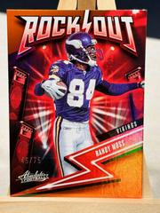 Randy Moss [Spectrum Orange] #4 Football Cards 2023 Panini Absolute Rock Out Prices