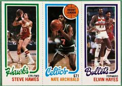 Assist Leader: Hawes, Archibald, Hayes Basketball Cards 1980 Topps Prices