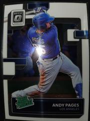 Andy Pages Baseball Cards 2022 Panini Donruss Optic Rated Prospects Prices