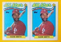 Ozzie Smith [All Star] #389 Baseball Cards 1989 Topps Tiffany Prices