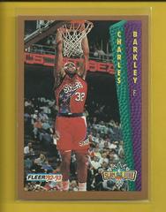 1993 Fleer Ultra #206 Charles Barkley Suns Dunk Rank #6