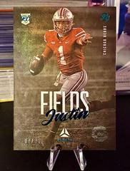 Justin Fields [Teal] #111 Football Cards 2021 Panini Luminance Prices