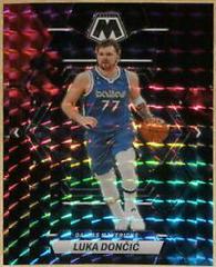 Luka Doncic [Choice Nebula] Basketball Cards 2022 Panini Mosaic Prices