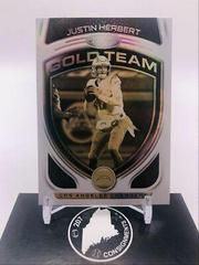 Justin Herbert #GT-3 Football Cards 2021 Panini Certified Gold Team Prices