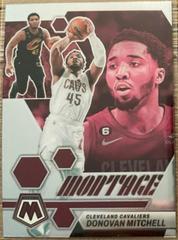 Donovan Mitchell #7 Basketball Cards 2022 Panini Mosaic Montage Prices