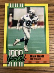 Brian Blades #27 Football Cards 1990 Topps 1000 Yard Club Prices