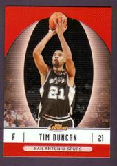 Tim Duncan [Refractor] Basketball Cards 2006 Finest Prices