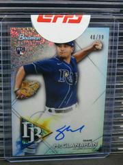Shane McClanahan [Speckle Refractor] #BSRA-SM Baseball Cards 2021 Bowman Sterling Rookie Autographs Prices