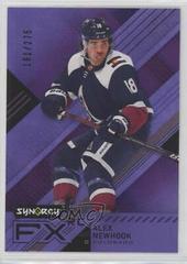 Alex Newhook [Purple] #FXR-AN Hockey Cards 2021 Upper Deck Synergy FX Rookies Prices