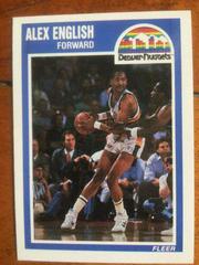 Alex English Basketball Cards 1989 Fleer Prices