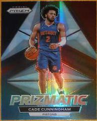 Cade Cunningham [Silver] #8 Basketball Cards 2022 Panini Prizm Prizmatic Prices