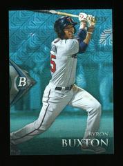 Byron Buxton [Japan Fractor] Baseball Cards 2014 Bowman Platinum Chrome Prospects Prices