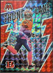 Ja'Marr Chase [Red] #TL-8 Football Cards 2022 Panini Mosaic Thunder Lane Prices