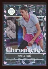 Nikola Jovic [Cracked Ice] Basketball Cards 2022 Panini Chronicles Draft Picks Prices