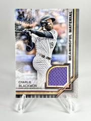 Charlie Blackmon #MMR-CBL Baseball Cards 2023 Topps Museum Collection Meaningful Materials Relics Prices