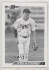Brady McConnell [Black & White] #BHP-54 Baseball Cards 2020 Bowman Heritage Prospects Prices