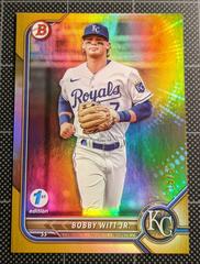 Bobby Witt Jr. [Gold Foil] #BPPF-146 Baseball Cards 2022 Bowman 1st Edition Prices