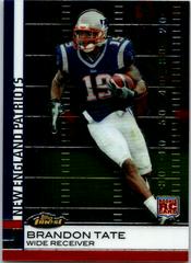 Brandon Tate #97 Football Cards 2009 Topps Finest Prices