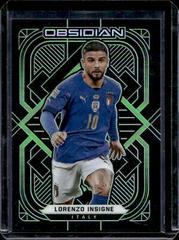Lorenzo Insigne [Electric Etch Green] Soccer Cards 2021 Panini Obsidian Prices