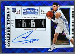 Tyler Herro [Autograph Diamond] Basketball Cards 2019 Panini Contenders Draft Picks Prices