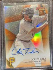 Cole Tucker [Orange Refractor] #CT Baseball Cards 2015 Bowman's Best of Autographs Prices