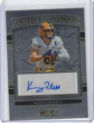 Kenny Pickett #YE-KPI Football Cards 2022 Panini Select Draft Picks Youth Explosion Signatures Prices