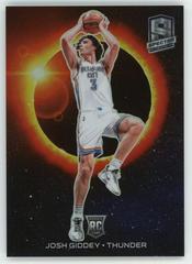 Josh Giddey Basketball Cards 2021 Panini Spectra Solar Eclipse Prices