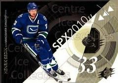 Henrik Sedin Hockey Cards 2010 SPx Prices
