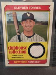 Gleyber Torres Baseball Cards 2023 Topps Heritage Clubhouse Collection Relics High Number Prices