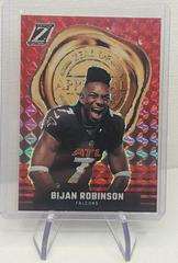 Bijan Robinson [Silver] #27 Football Cards 2023 Panini Zenith Zeal of Approval Prices