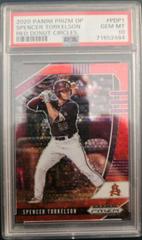 Spencer Torkelson [Autograph Red Donut Circles] #PDP1 Baseball Cards 2020 Panini Prizm Draft Picks Prices