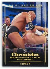 Triple H #HHH-47 Wrestling Cards 2022 Panini Chronicles WWE It's All About the Game Prices