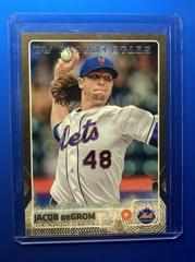 Jacob DeGrom [Gold] Baseball Cards 2015 Topps Prices