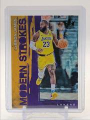 LeBron James [Jade] #18 Basketball Cards 2023 Panini Court Kings Modern Strokes Prices