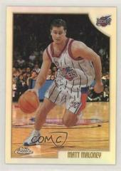 Matt Maloney Refractor #52 Basketball Cards 1998 Topps Chrome Prices
