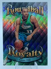 Grant Hill [Refractor] #R12 Basketball Cards 1998 Topps Roundball Royalty Prices