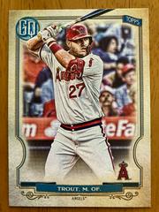 Mike Trout [Bazooka Back] Baseball Cards 2020 Topps Gypsy Queen Prices