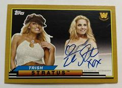 Trish Stratus [Gold] #A-TS Wrestling Cards 2018 Topps Legends of WWE Autographs Prices