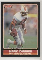 Mark Carrier #29 Football Cards 1990 Panini Score Young Superstars Prices