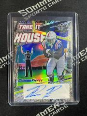 Dameon Pierce [Snakeskin] #TH-DP2 Football Cards 2022 Leaf Valiant Autographs Take it to the House Prices