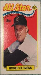 Roger Clemens [All Star] Baseball Cards 1989 Topps Prices