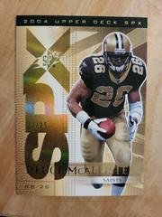 Deuce McAllister [Spectrum Gold] Football Cards 2004 Spx Prices
