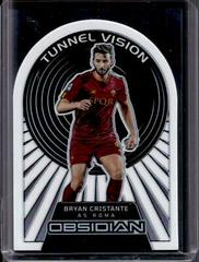 Bryan Cristante [Contra] #2 Soccer Cards 2022 Panini Obsidian Tunnel Vision Prices